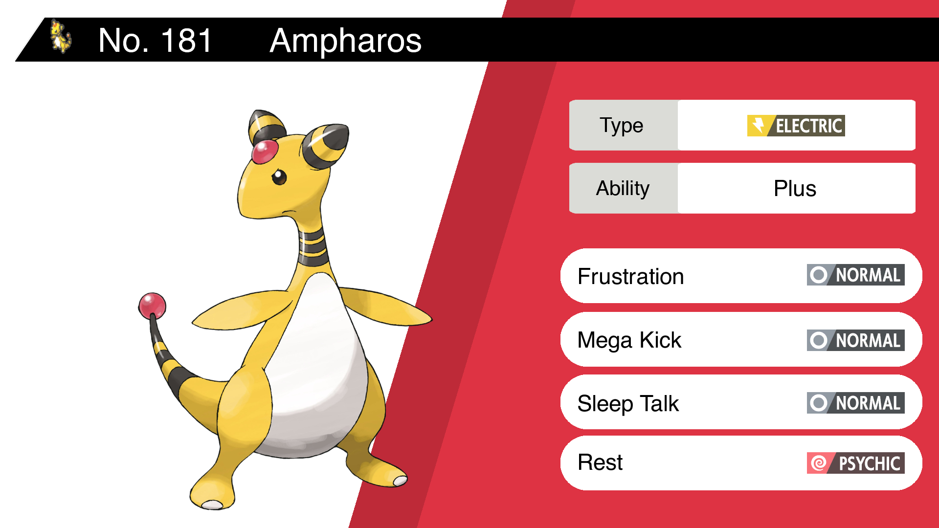 Random Pokemon Bot on X: “Ampharos Ability: Plus Moves