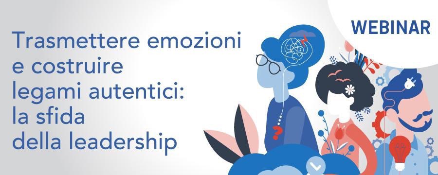 Oggi alle 12.00
"Trasmettere #emozioni e costruire legami autentici: la sfida della #leadership 

iscriviti subito >>> bit.ly/3dXRcVO
Scopri di più >>> bit.ly/3bMaAn0