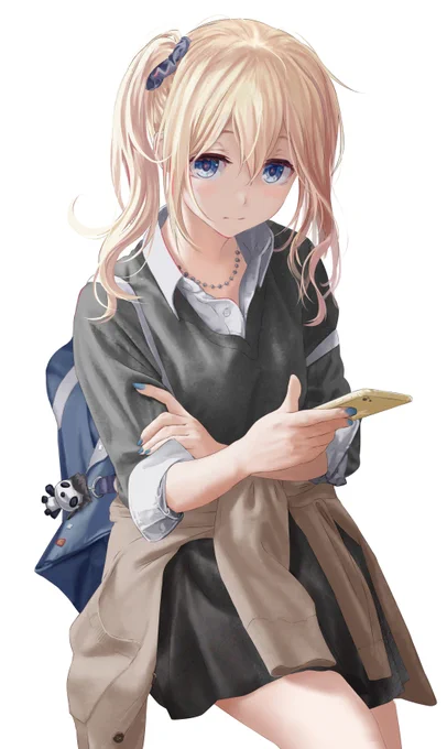 気付いたらフォロワー5000人越えてた!フォローして下さった方ありがとうございますm(__)m
たいしてあまり良いことツイートできませんが、よろしくお願いします♪
記念??に昨日描いた早坂の下塗りと効果前の単体を置いておきます…!
(本当は色紙とかやりたいけど今は取っておく…) 