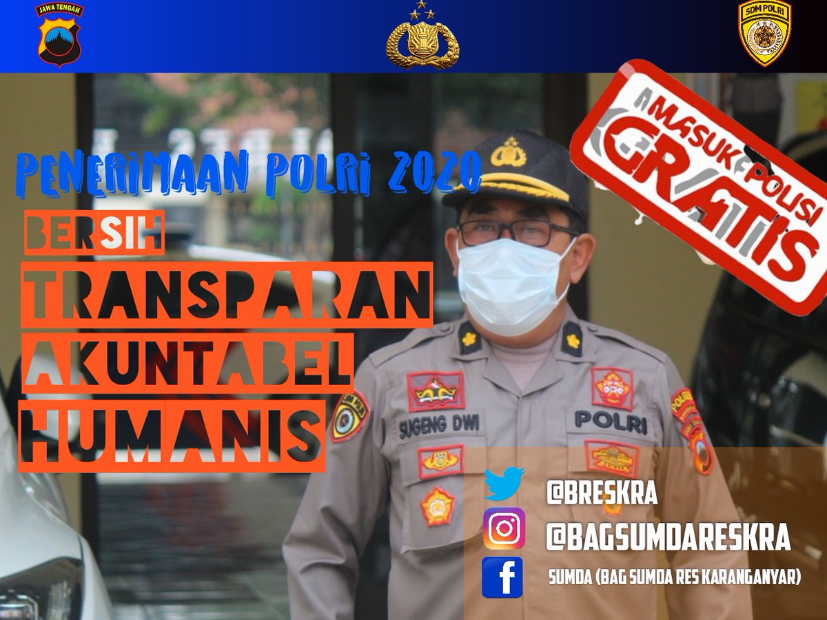 Ranger4322's tweet photo. #penerimaanpolri2020 https://t.co/bbCClFklJt