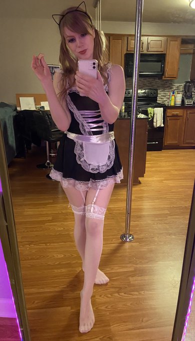 Maid content queued up for the near future! Lots of new pics now and teases, more throughout the week