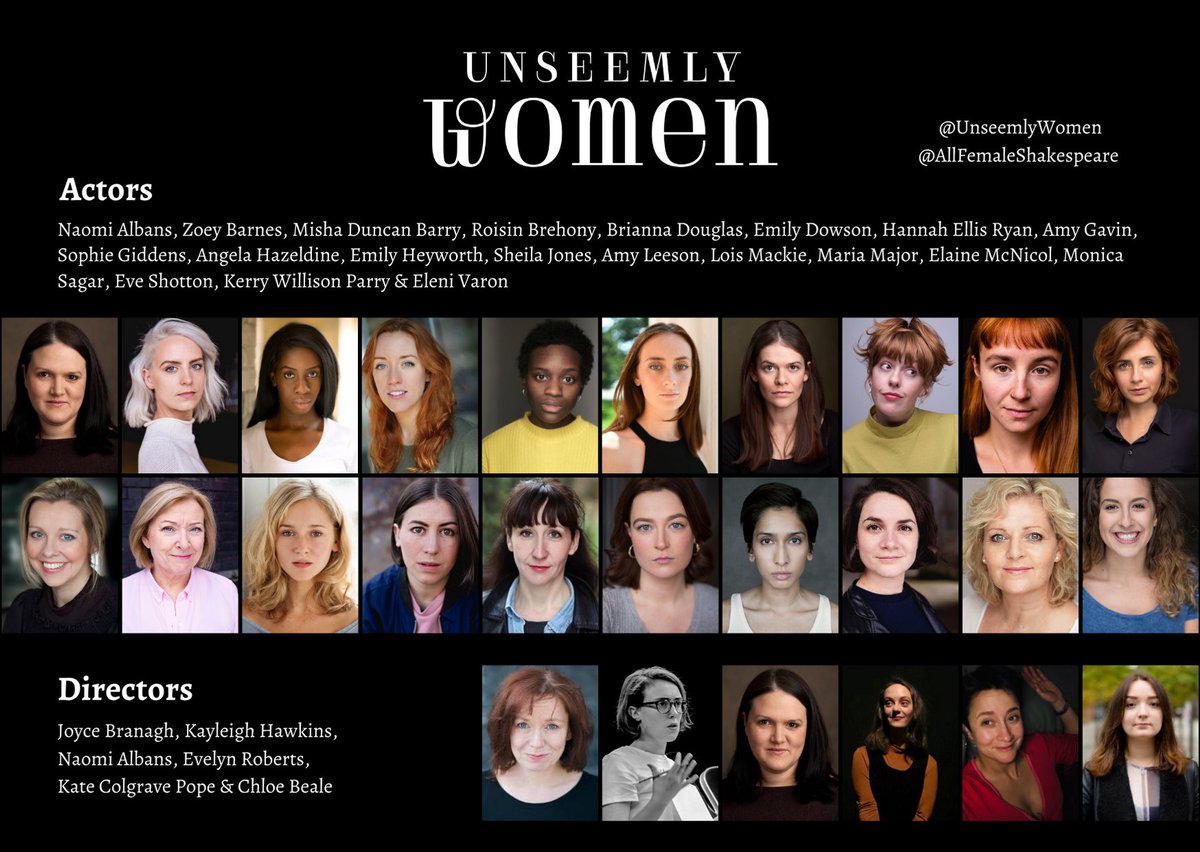 Have you missed any of the #UnseemlyShakespeare series? 

Make sure you don't miss a beat by following <a href="/UnseemlyWomen/">Unseemly Women</a> <a href="/productions_her/">HER Productions</a> 

You can also watch all the uploads so far on #Facebook - facebook.com/pg/HERProducti…