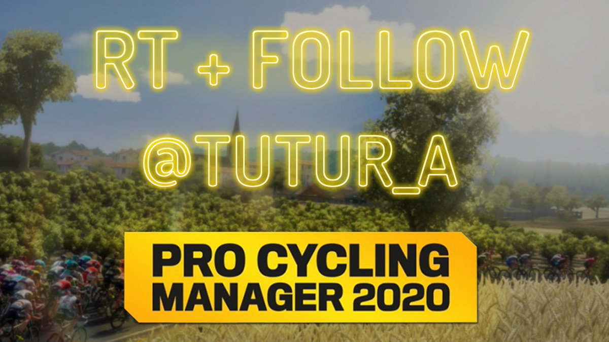 #CONCOURS 🚴‍♂️

RT + Follow <a href="/TuTuR_A/">TuTuR</a> pour tenter de remporter un jeu Pro Cycling Manager 2020🚴‍♂️

Tirage au sort le 4 juin pour la sortie du jeu.

Bonne chance à tous !
