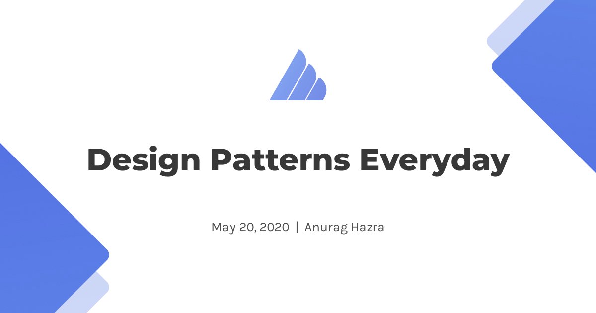 anuraghazru's tweet image. Check it out guys. 
Few weeks ago I started a challenge #DesignPatternsEveryday so after finishing it I thought I should share my knowledge.

I hope you found this post useful and let me know how you liked it.

anuraghazra.github.io/blog/design-pa…

#javascript #js