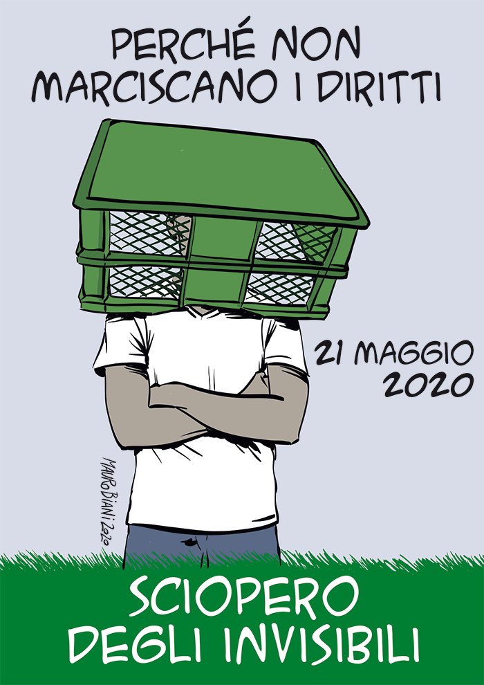aboubakar_soum's tweet photo. Mentre i nostri diritti marciscono da anni nei campi, la politica si è preoccupata della frutta e della verdura. La vita umana è più importante delle fragole e degli asparagi. Grazie @maurobiani per la tua sensibilità umana e artistica. #nonsonoinvisibile https://t.co/wFFjzF197l