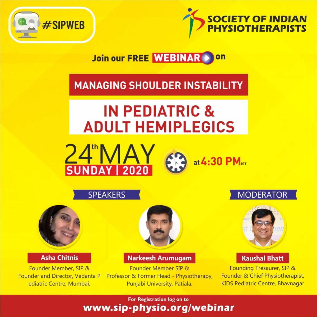 SIP_Physio's tweet photo. Another #SIPWEB, where experts exemplifying importance of proximal stability in development of functional prehensile movements. They will b sharing simple therapeutic techniques, based on evidence and their own personal experiences of more than 30 years. #IndianPhysios #GlobalPT https://t.co/e6E1CgcOrs