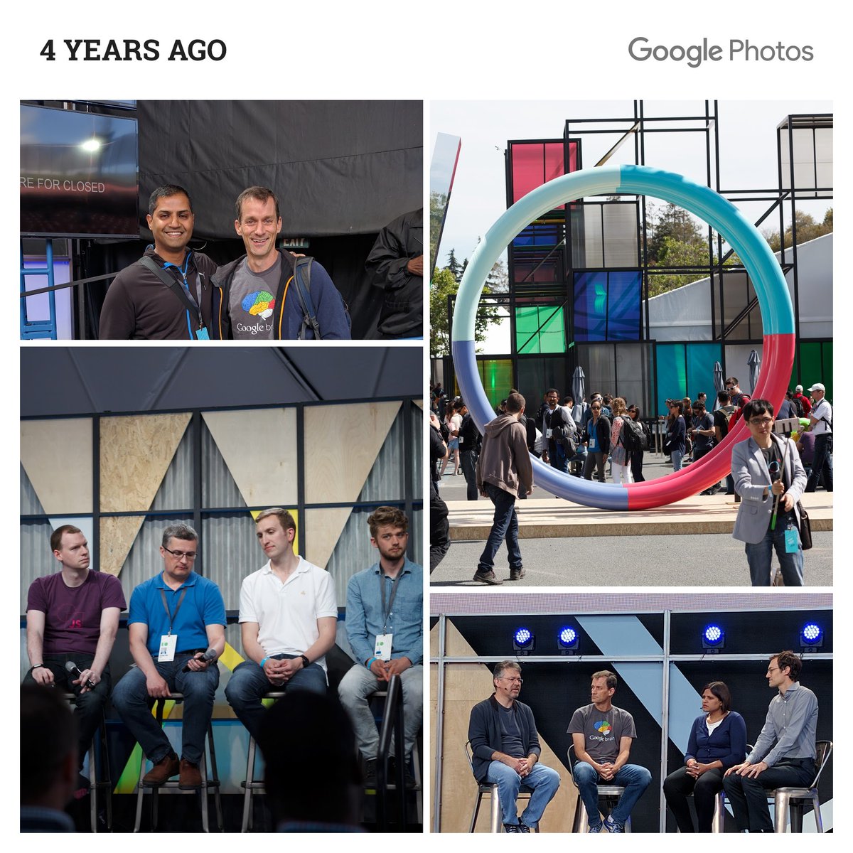 rjankie's tweet photo. #GooglePhotos Good Times! #googleio is such a great event. Miss it though. Best moment was the picture taken with @JeffDean . What was your best moment at #googleio ? #io20 https://t.co/MoPYs1jXk6