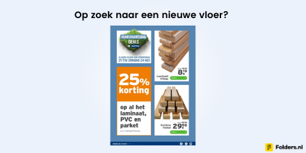 foldersnl's tweet photo. Gamma pakt uit met een aantal heerlijke hemelvaartsdag deals! Vanaf morgen tot en met zondag 24 mei: 25% korting op al het laminaat, pvc en parket. Bekijk de Gamma folder hier: https://t.co/4ukRvVy77X #aanbiedingen #foldertips #onlinefolder #vloeren #laminaat #parket #pvc #Gamma https://t.co/NFICOb9CkD