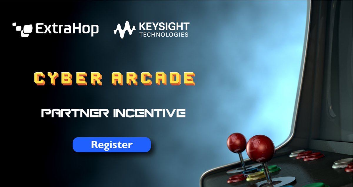 kitelink's tweet photo. Treat yourself or your family to some amazing prizes in the '#CyberArcade Raffle'. Running until the 30th June @ExtraHop & @Keysight are rewarding you for completing a variety of activities. Find out more & register here https://t.co/smmdklmolZ. #incentive #technologiestogether https://t.co/MIREGpXEWC