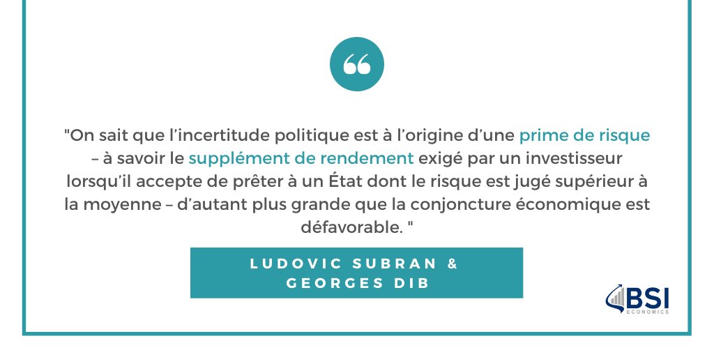 bsi_economics's tweet photo. 🔎 Qu’est-ce qu’une prime de risque ? Comment s’applique-t-elle à l’échelle nationale ? @Ludovic_Subran et @DibsOnGeorges proposent de mieux comprendre l’endettement national et ses enjeux dans l’édition 2020 de #JCEE 🔽
#RiskPremium #Book #Lecture #JCEE #Dunod https://t.co/rfp60gDUFf