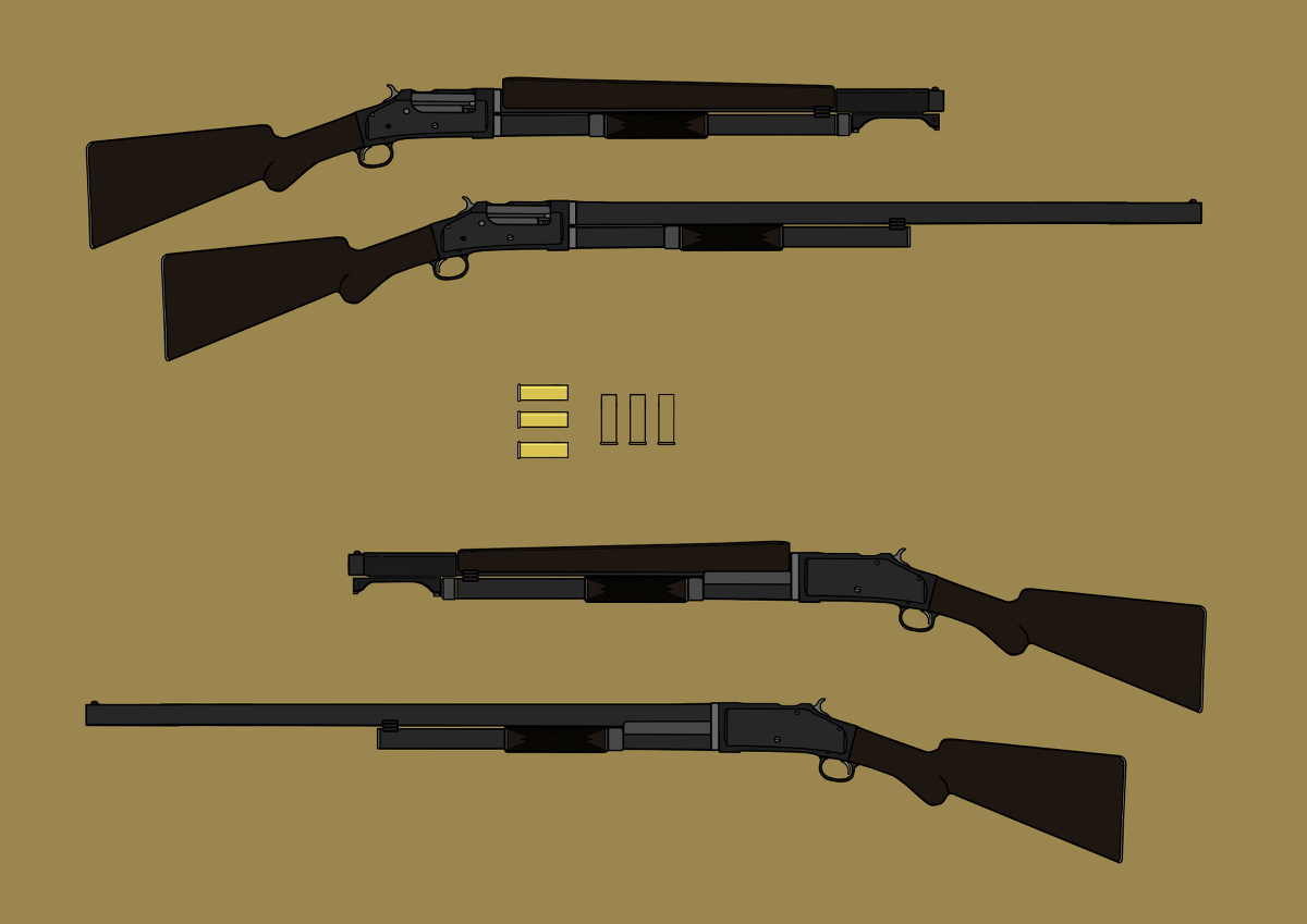蒙娜丽doge Winchester M13 13 銃器 武器 銃 散弾銃 T Co G78dkgputn T Co Rd0yyope9m Twitter