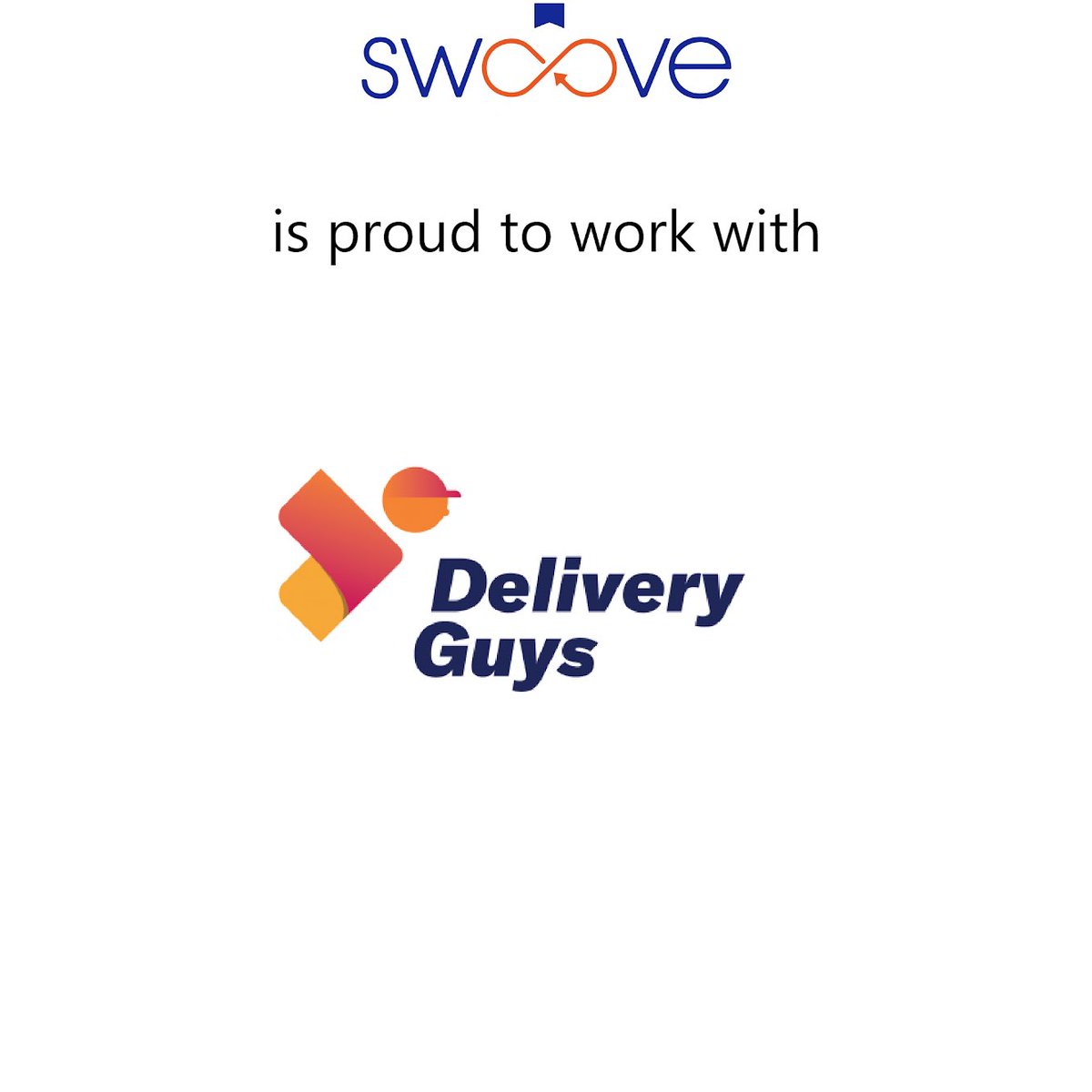 swoovedelivery's tweet photo. Swoove is excited to work with DELIVERY GUYS to provide you with exceptional services. 
We love to partner with dedicated agencies who contribute to improving the quality of service to clients. 
Got deliveries?visit https://t.co/OcdhXG4VhS to sign up.
SWipe tO mOVE https://t.co/G6RaktkDvN