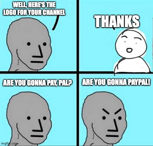 whackycomics's tweet photo. Invention of PayPal 

#Memes #comics #funny #freelancing https://t.co/uY1nNfpHcx