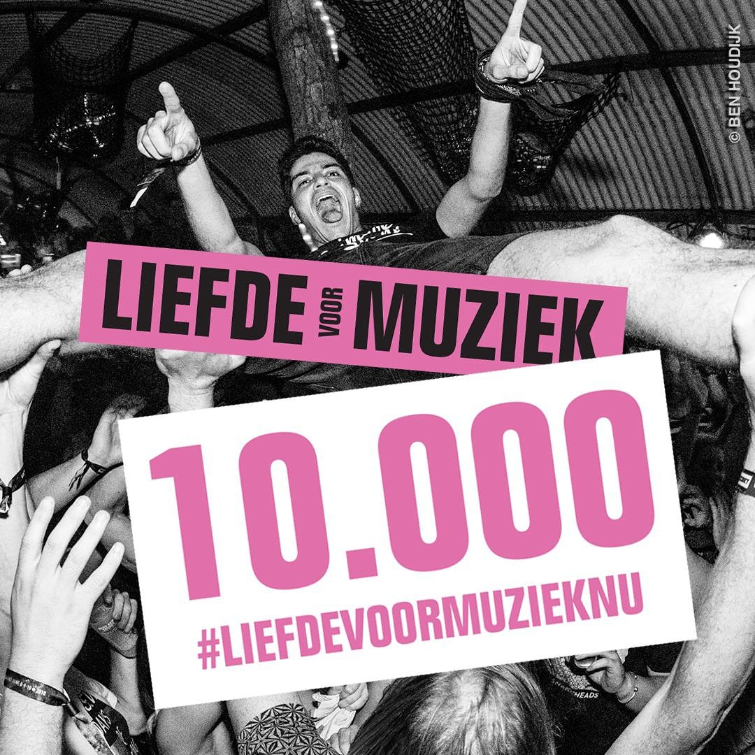 Teken de petitie voor muziek #liefdevoormuzieknu