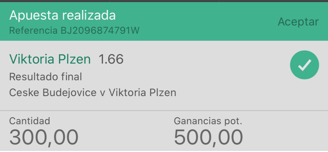 🗣CADA PERSONA QUE DE RT LE REGALO 1 PLAZA VIP 🤗

(valor 30€ cada plaza, os hablo por MD) 🎁

⚽️Mi apuesta del dia⬇️