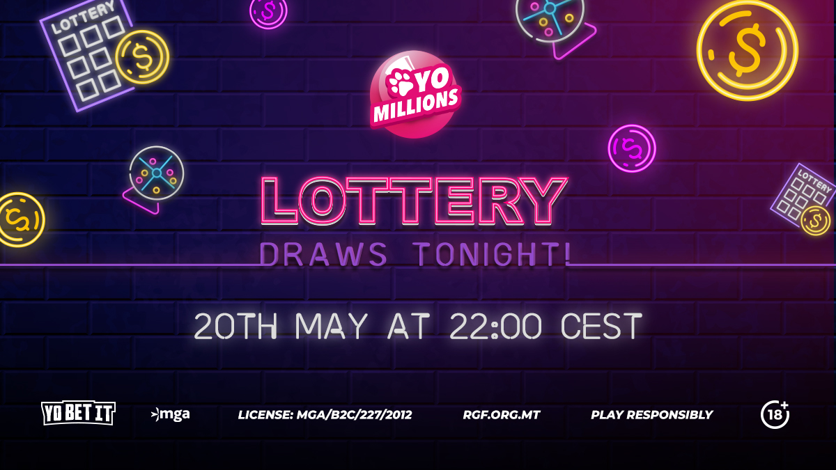 Yobetit's tweet photo. Draw reminder tonight! 🎟️ @ 22.00 

Buy your tickets now from 📱 https://t.co/gxe8WUtNyw

#yomillions #lottery https://t.co/1WRfp8OFsc