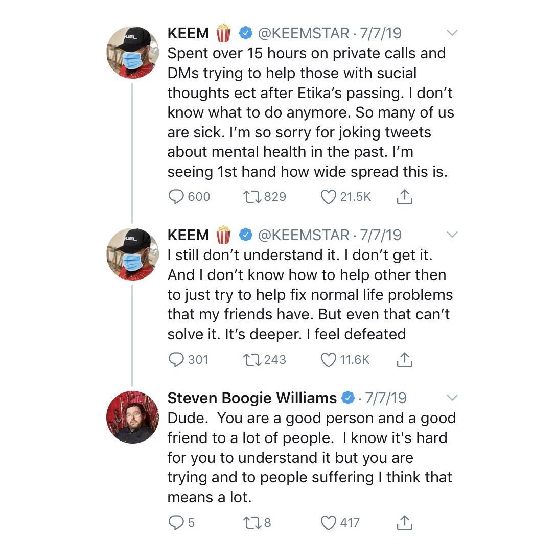 Boogie29 Posting His L S I Genuinely Don T Know What Has Changed Been Getting Attacked From All Sides All Day The Usual Suspects Keemstar Fans People Claiming My Latest Video Is