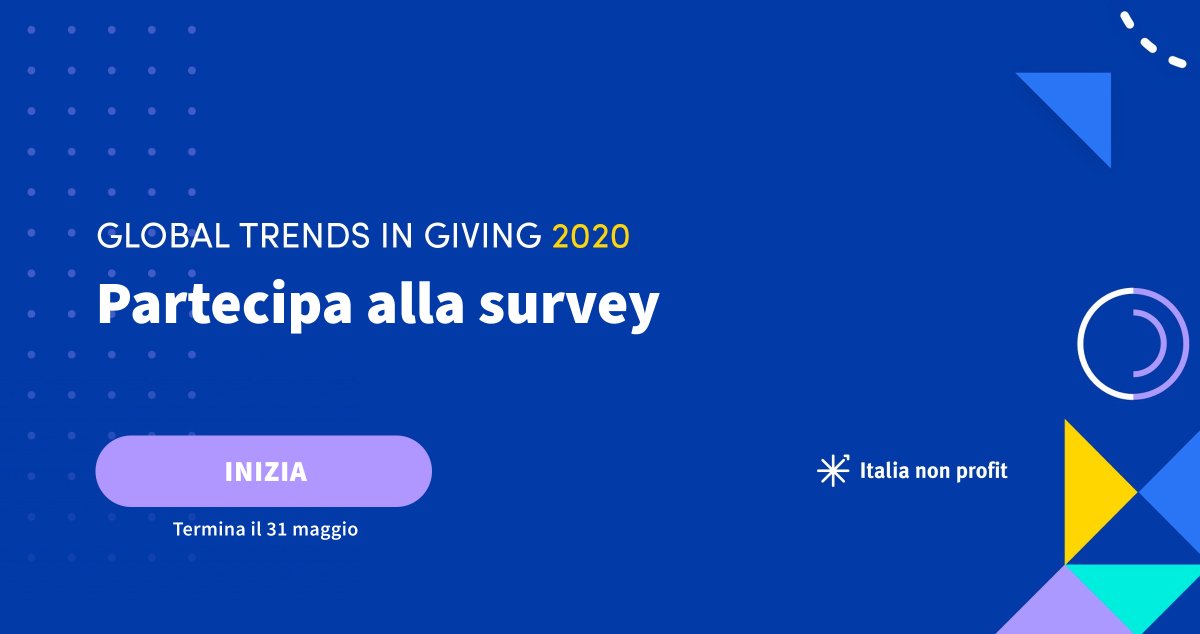 Italia non profit tweet media