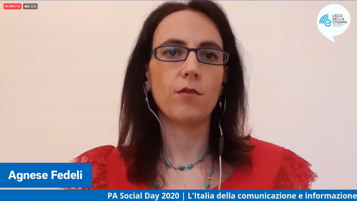 L'esperienza sui social di <a href="/FlorenceTV_/">FlorenceTv</a> la web tv della @CittaMetro_Fi raccontata dalla sua direttrice <a href="/agnesefedeli/">Agnese Fedeli</a> 
#PASocial