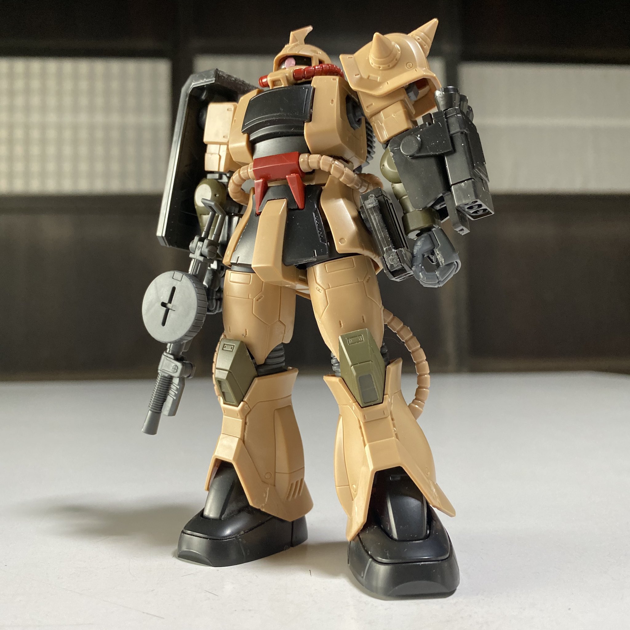𫝆泉隆行 Hg 1 144 ザク デザートタイプ ザク デザートタイプ ザクデザートタイプ ザクデザート デザートザク Ms06d ザク Zaku Msv モビルスーツバリエーション Msd ガンプラ Gunpla プレバン限定 パチ組み T Co