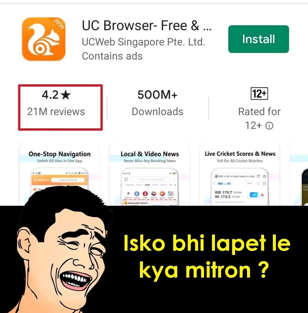 ImVijay183's tweet photo. #tiktokbanindia #UcBrowserBan https://t.co/SP0iMQNjFa