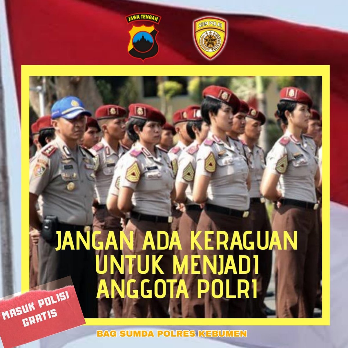 Viralindo7's tweet photo. #penerimaanpolri2020 https://t.co/NOjNFzYfNK