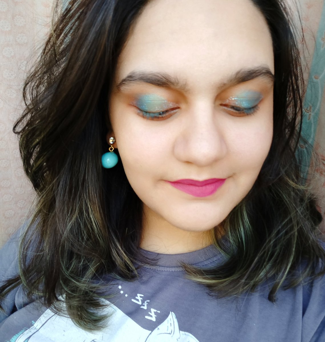  Day 20 Here's a makeup look inspired by the colourful cover of Picture Us In The Light by  @KellyLoyGilbert  #AsianHeritageMonth  