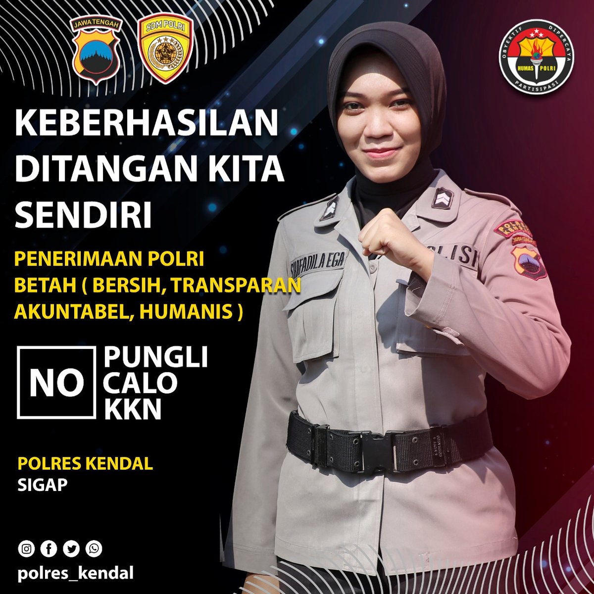 Viralindo7's tweet photo. #penerimaanpolri2020 https://t.co/VBnPmhNP3c