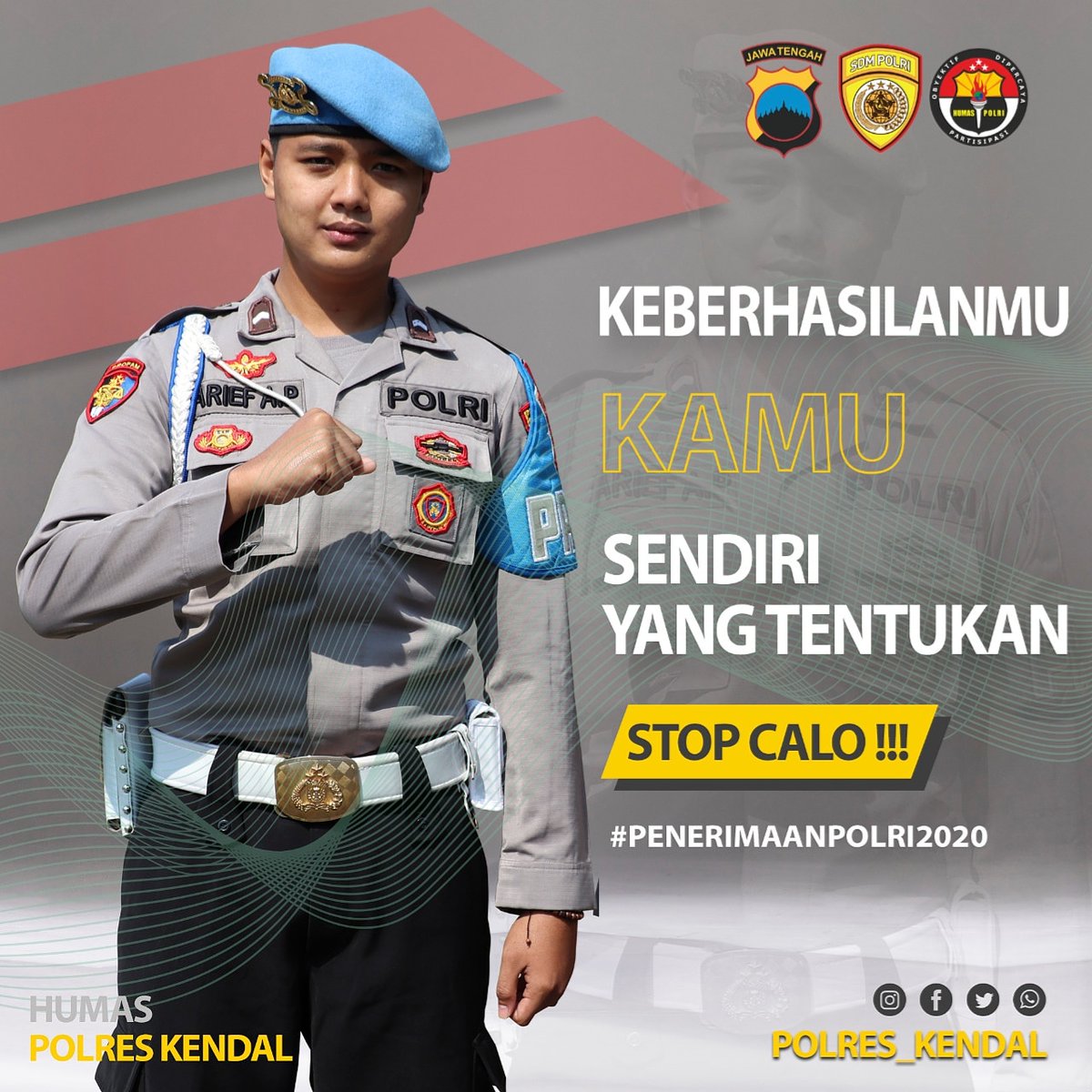 Viralindo7's tweet photo. #penerimaanpolri2020 https://t.co/4NG1Fo9qgW