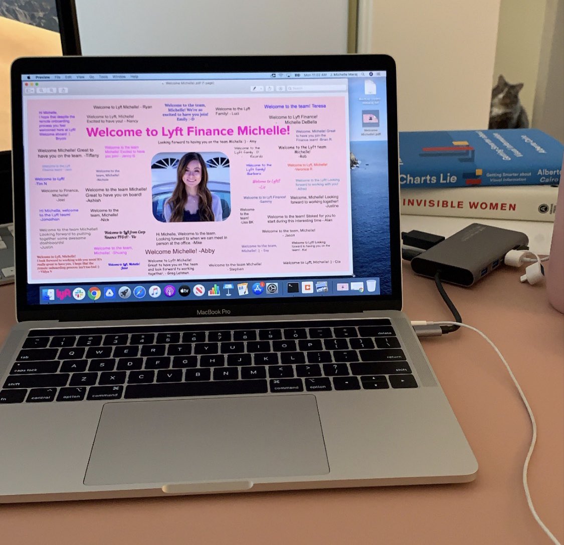 marajjm's tweet photo. I am incredibly excited to say that I started a new job at @Lyft this week, in a #Tableau role! I can't wait to share data viz best practices with the Finance team. https://t.co/WyyYCUj4Lg