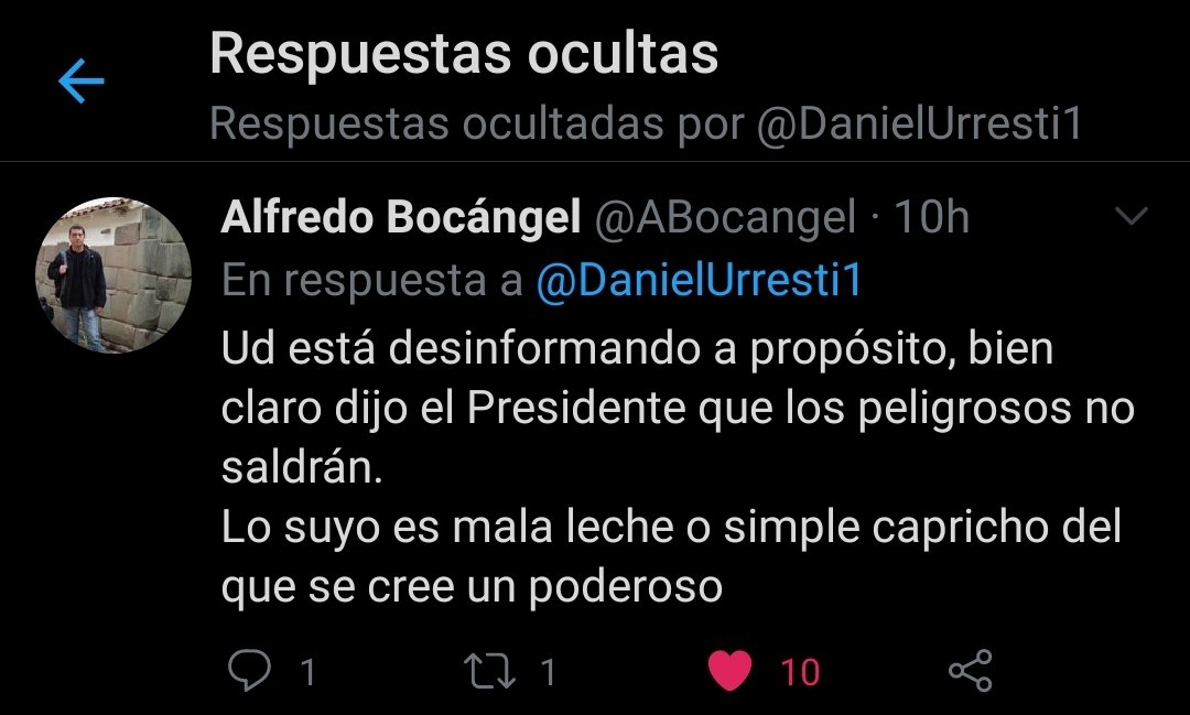 CECibertec's tweet photo. @DanielUrresti1 ¿Por qué oculta los comentarios? https://t.co/27HiL1OUu8