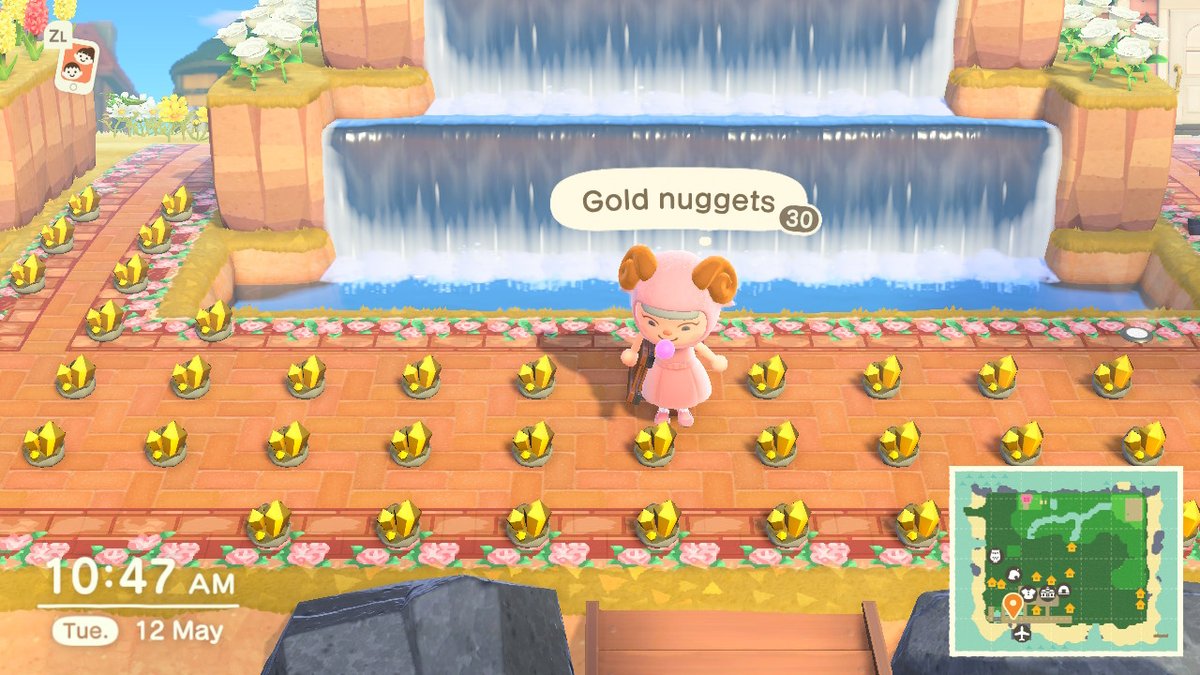 abcdcrossing's tweet photo. So I changed my entrance to more cliffs but i run out of ideas so.. could u guys help me? hehe  #AnimalCrossing #ACNH #NintendoSwitch https://t.co/Wps7sOQFtJ