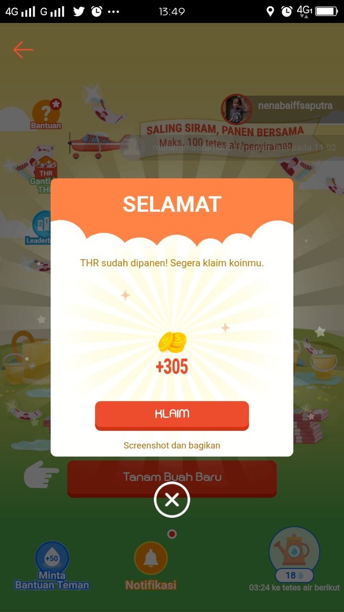 chykotume's tweet photo. Bissmillah 
20.05.2020
Panen lagiiii @ShopeeID 
#ShopeeTanamTHR10M #ShopeeTanamTHR10M #ShopeeTanamTHR10M #ShopeeTanamTHR10M #ShopeeTanamTHR10M #ShopeeTanamTHR10M #ShopeeDariRumah #Shopeetanam #ShopeeID #Shopee https://t.co/9wJUtbGKUZ