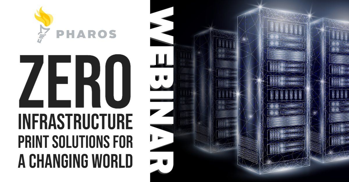 bluelabeldist's tweet image. Join the webinar: Explore the benefits of implementing a zero-infrastructure print solution for your customers with #Pharos: #zeroinfrastructure #cloudprinting buff.ly/3657EAK