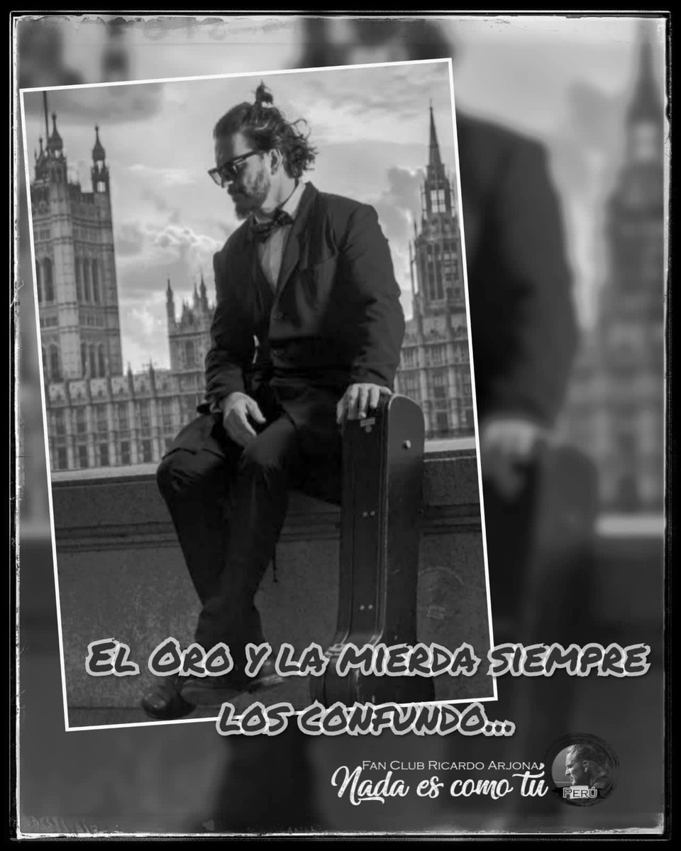 NadaEsComoTu_PE's tweet photo. #MiércolesDeFrases

Una de las frases favoritas de Ricardo: "El oro y la mierda siempre los confundo" 
🎶sigue con tu vida se feliz por mi🎶

-Sacar tanta desesperación dentro de un mismo texto-

Ricardo Arjona
Mundo Arjona

#RicardoArjona #MundoArjona #Hongos #ÁlbumBlanco https://t.co/YH5FstnjLP