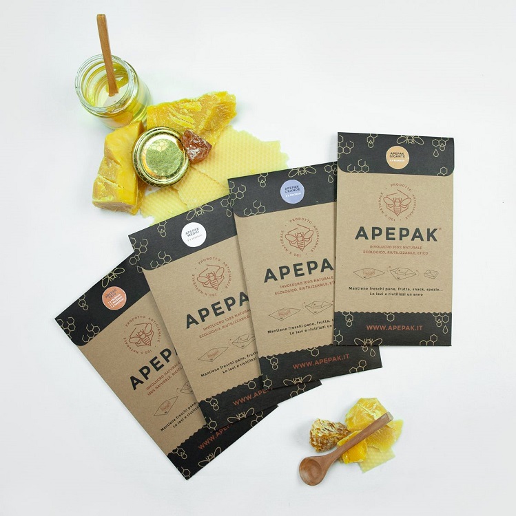 SonoitaliaInfo's tweet photo. Am #Bienenwelttag: #Apepak ist ein 100% natürliches, nachhaltiges und sozial verantwortliches Tuch für Lebensmittel, das die übliche Klarsicht- oder Alufolie ersetzt.
https://t.co/kcvdVgxfZP @CiaoNico https://t.co/aMsmAO1X44