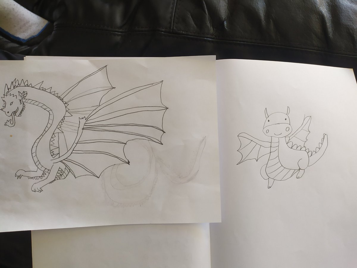 pandasclass's tweet photo. Look at these amazing dragons.  Well done Filip (and your dad too)! 🐉✏️ https://t.co/DFFL5SkxbR