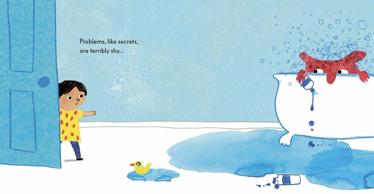 zehrahicks's tweet image. It&apos;s good to talk...

Sharing a few spreads from #TheProblemWithProblems by @RooneyRachel and me, published by @AndersenPress 
#MentalHealthAwarenessWeek