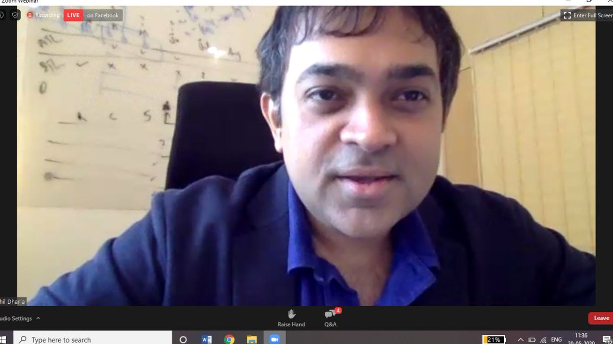 TiEDelhi's tweet photo. .@SahilnDharia of @SootheH shares his experience during the #LiveWebinar:
-Sanitary pads were exempted & we were allowed to start working.
-We re-engineered what we can do.
-It is making us rethink that we need to position our staff near our assets. https://t.co/fM70gCYxSG