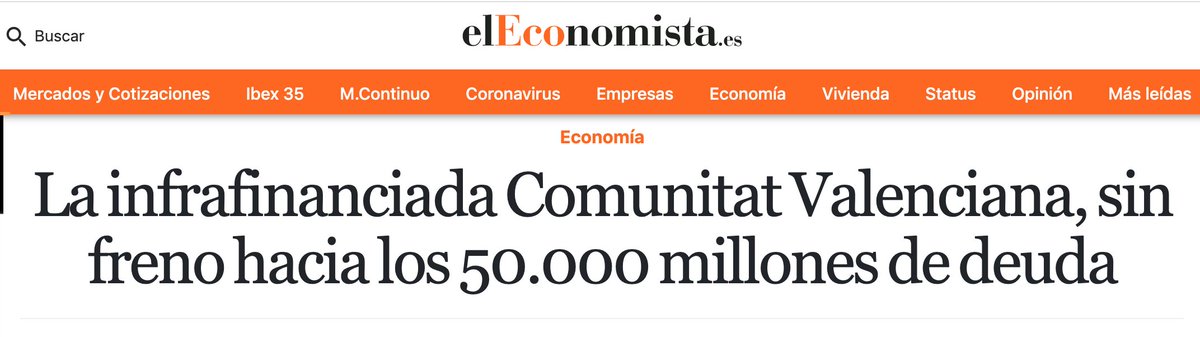 compromis's tweet image. Un dato:

Con la financiación actual, podemos pagar la sanidad valenciana hasta el 31 de agosto.

A partir de ese día hasta el 31 de diciembre, vamos a deuda.

Todo esto ha generado la &quot;deuda histórica&quot;, pero el Gobierno del Estado no arregla el problema.