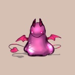 Ventures in looking like a smol slime.