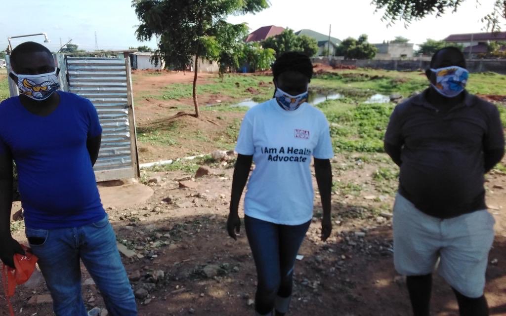 wachprogh's tweet photo. WaCHPro joined NSA-Ghana in distribution of facial masks at Cambodia in Accra to help fight #Covid_19 #StayHome https://t.co/jcuTEoRIGn