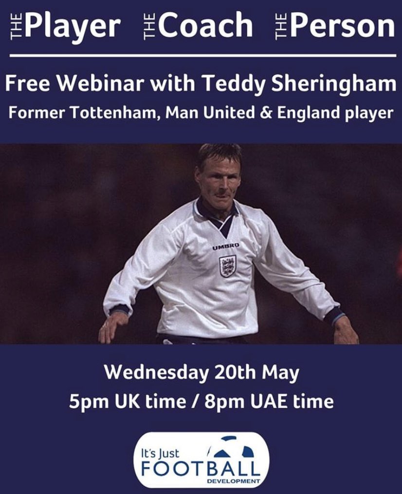 FootieFootsteps's tweet photo. Played at Tottenham Hotspur, Manchester United and internationally for England. He’s played under Brian Clough, Terry Venables and Alex Ferguson and has gone into management himself, he’ll be discussing his experiences and the various challenges
Sign up: https://t.co/OviKrdSTs2 https://t.co/uO7i8nMLix