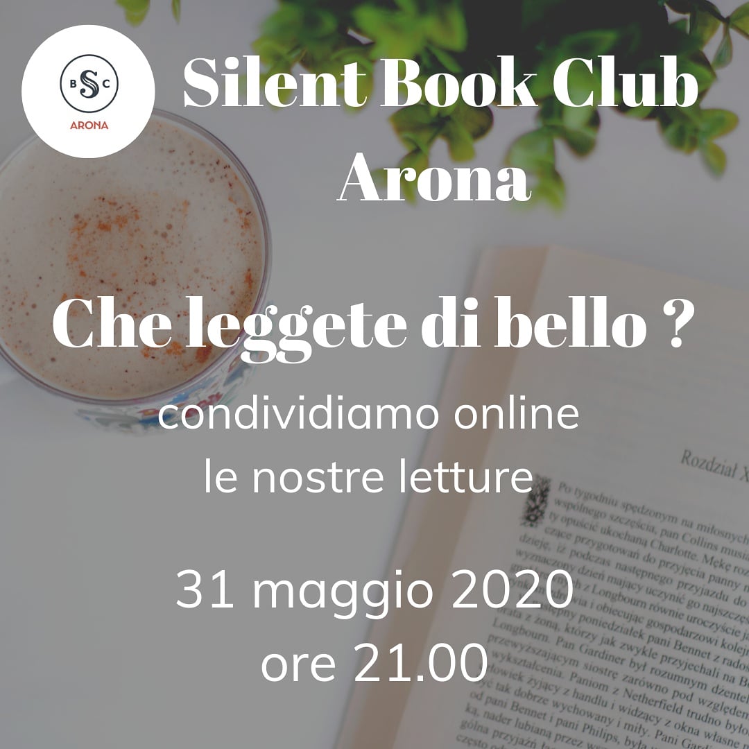 Sunday 31 May 2020 at 9.00 pm (Italy  time) join us on Zoom to tell us what you are reading! A virtual meeting of about 40 minutes to talk about books and to enrich our (infinite) wish lists ...
Subscribe here ⬇️
facebook.com/events/s/silen…