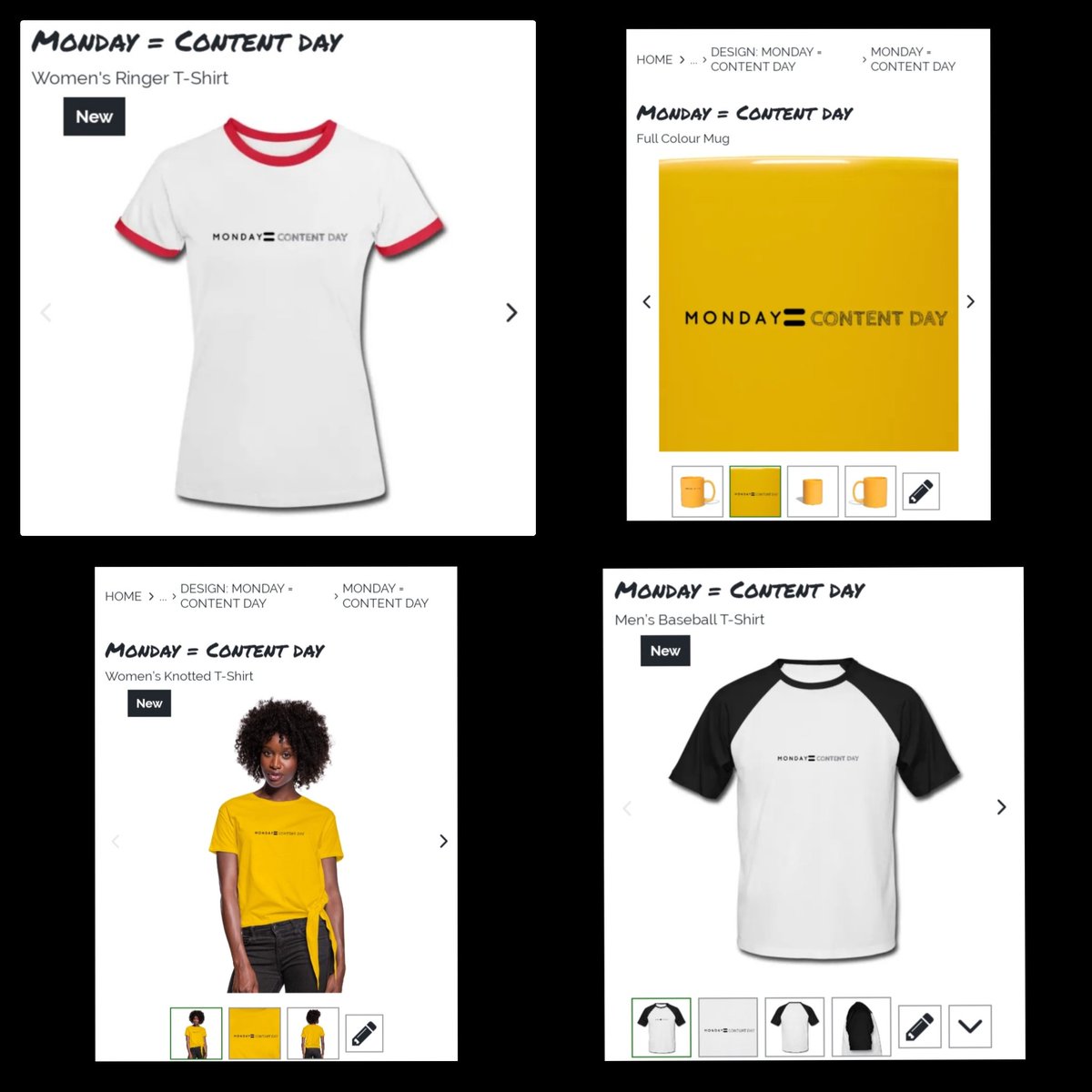 ULTRASALTYDAN's tweet image. Just some designs for that Monday where you goto post up that content, for all your followers to see, clothing for creators by creators

#mondaycontent
#streaminglife
#contentforcreators

shop.spreadshirt.co.uk/canyoubeatme/m…