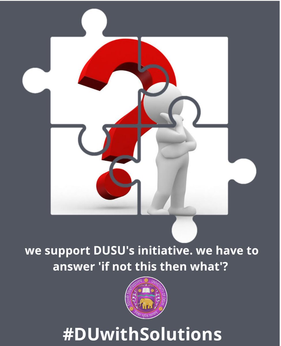 ArsdcollegeA's tweet photo. #DUwithSolutions https://t.co/4qbK34Qmry
