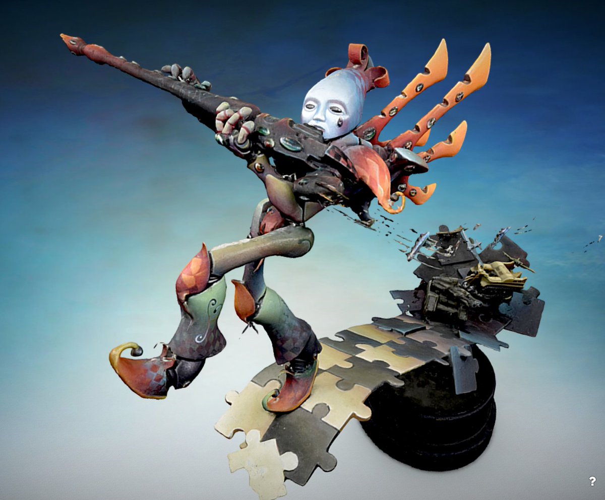 My 3d-scan of "Le Joueur de Flûte" (The Flûte Player), a famous and classic miniature by Jérémie Bonanamt-Teboul <a href="/FigoneArt/">Figone & Jeremiebt figure art</a> got staffpicked on <a href="/Sketchfab/">Sketchfab</a> 🤗

View it in 3D: skfb.ly/6SHsW