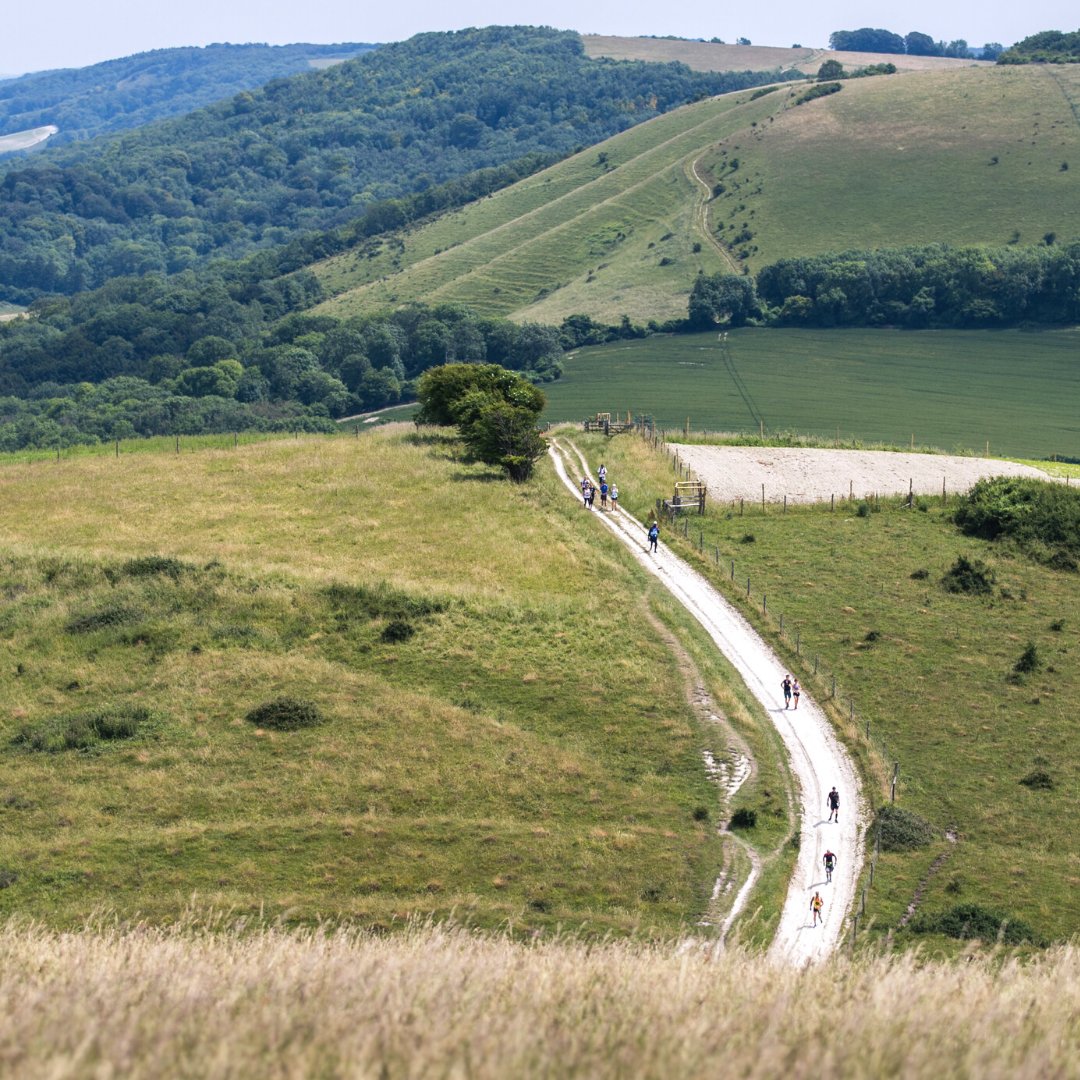 Picturesque photo of the week goes to.....the chalky hills! 👣 🚶‍♀️