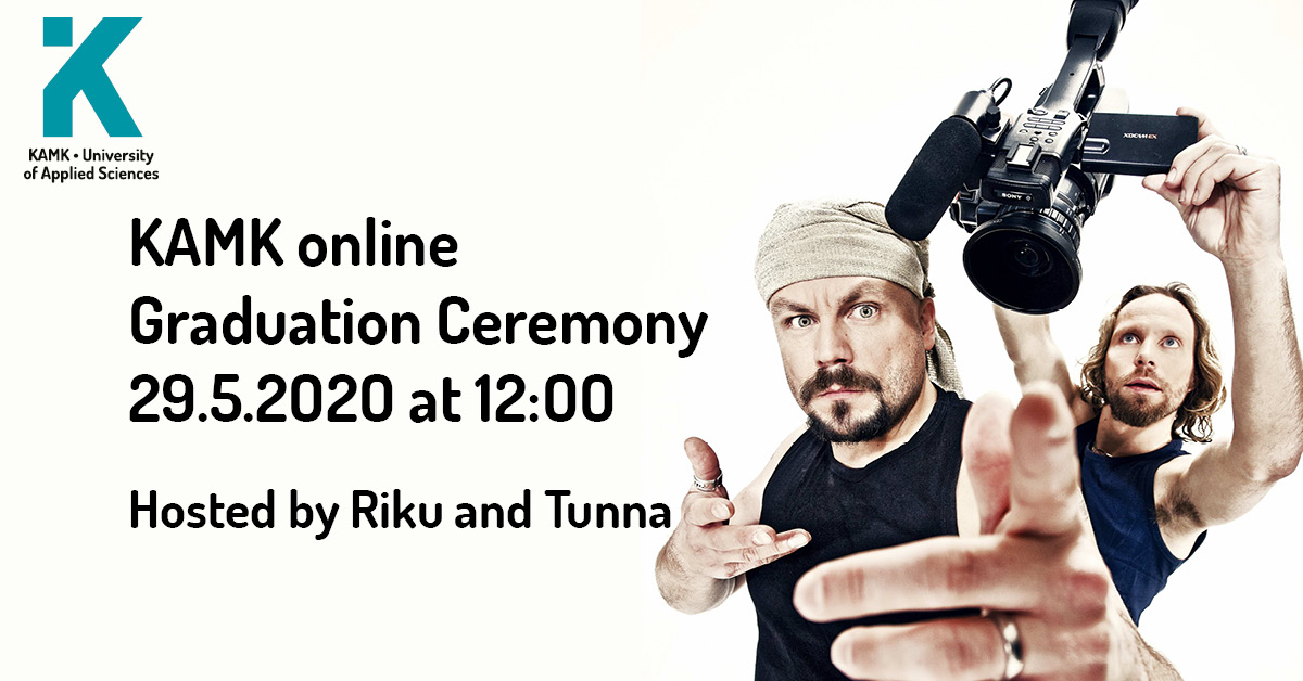 KAMK online Graduation Ceremony is next week. Come and experience a different kind of Graduation Ceremony with us.
Read more: kamk.fi/graduation
#kamk #kajaani #kainuu #lifeatkamk #etavalmistujaiset #madventures