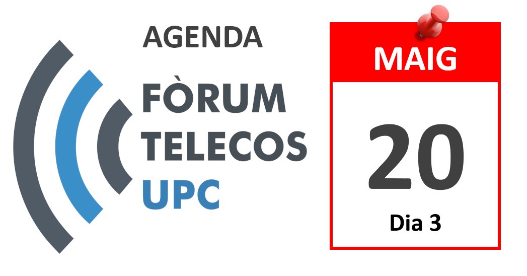 👉<a href="/la_UPC/">Universitat Politècnica de Catalunya (UPC)</a>  <a href="/everis/">김영록</a> <a href="/AccentureSpain/">Accenture España</a> 

🖱️Consulta els enllaços de les sessions d'avui en la intranet.
#forumtelecos 

Que tingueu un  bon fòrum!😉